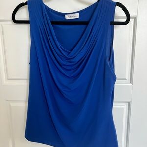Calvin Klein Size L Sleeveless Blouse
